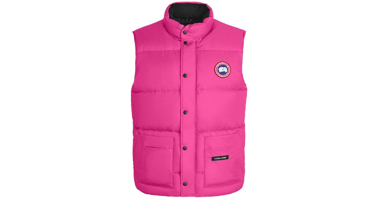 Pink canada goose gilet Clearance