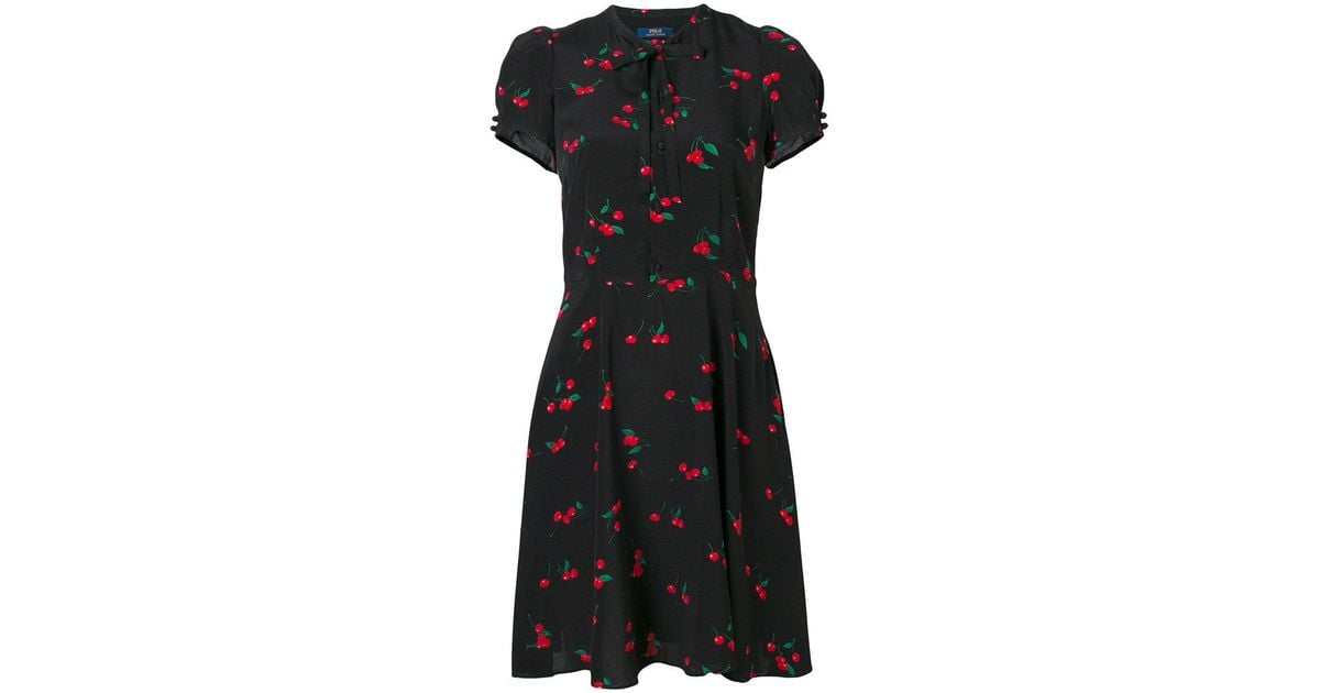 ralph lauren cherry dress
