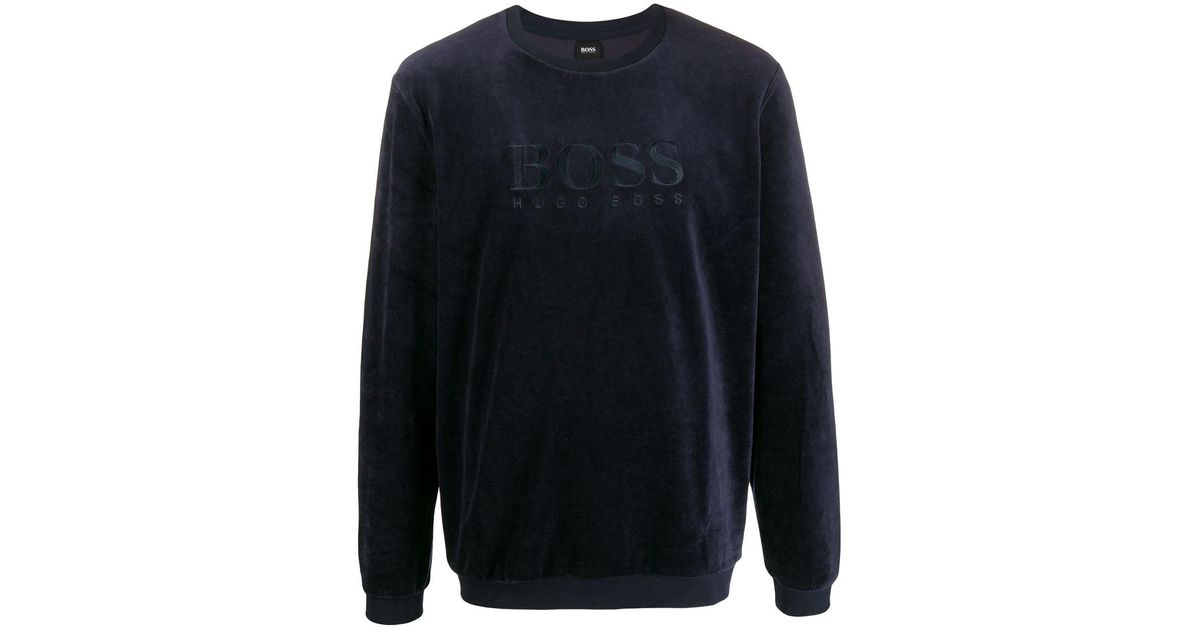 velvet hugo boss jumper