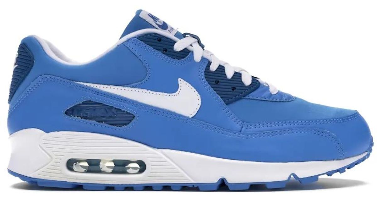 Nike Air Max 90 Premium Fantastic Four Lace-Up Sneakers in Blue | Lyst