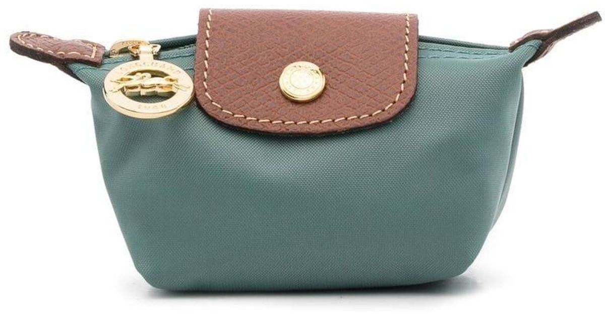 Portemonnaie Le Pliage Original Synthétique Longchamp en coloris Bleu Lyst