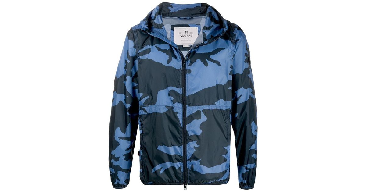 Blue camo jackets hot sale