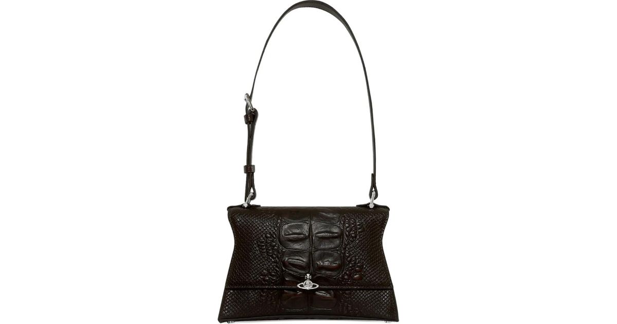 Vivienne Westwood Medium Bianca Shoulder Bag in Black | Lyst