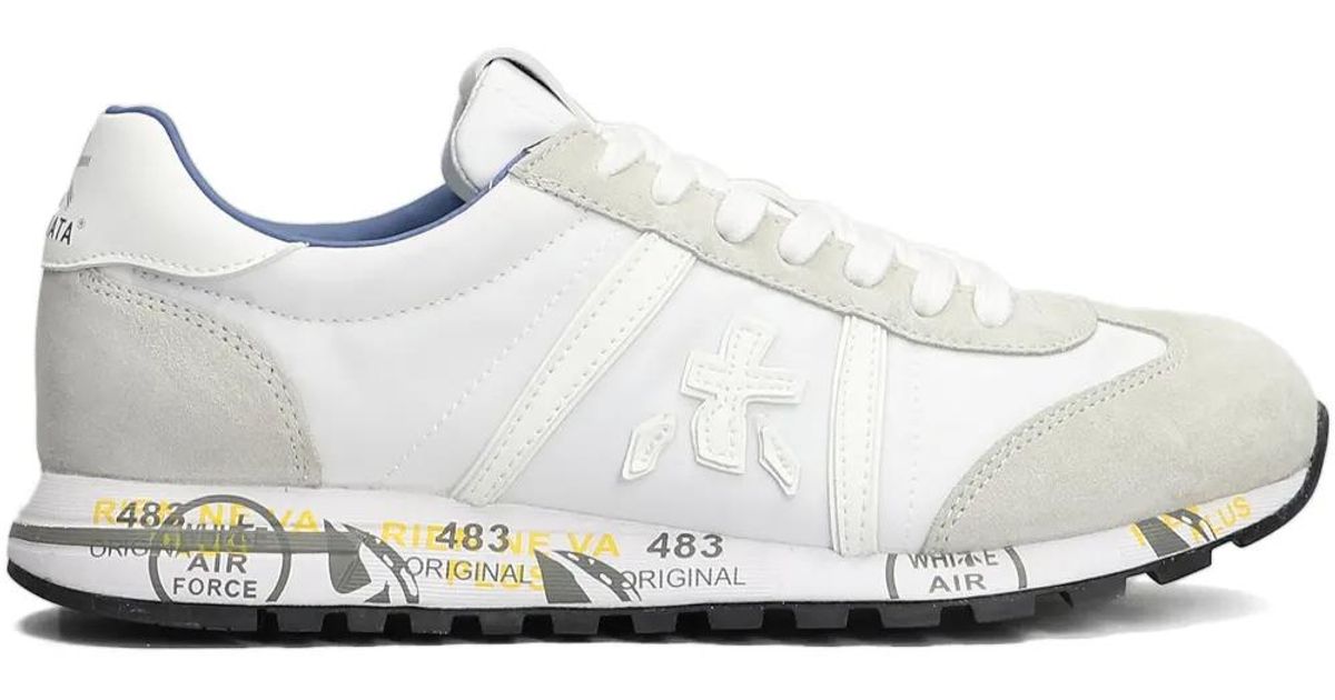 Premiata Lucyd 6915 Sneakers in White | Lyst