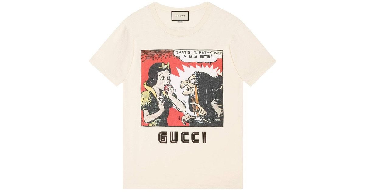 gucci snow white shirt