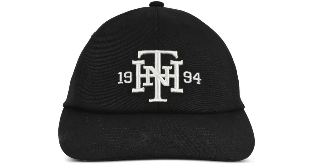 Neighborhood Lettering-Embroidered Baseball Cap in Black for Men | Lyst UK