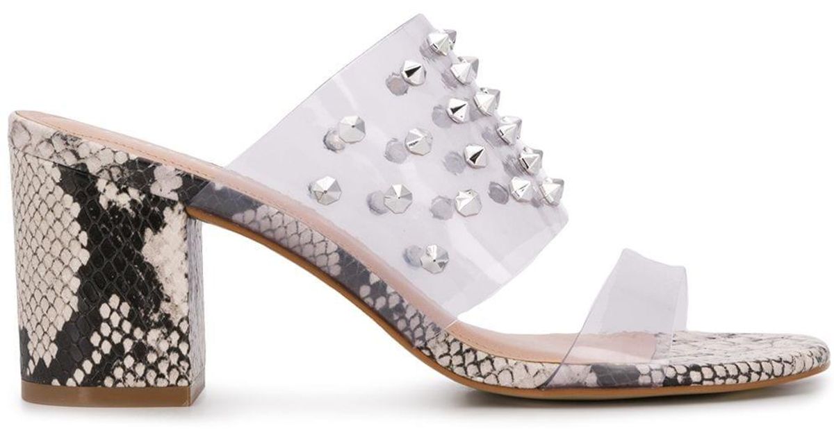 carvela snakeskin sandals