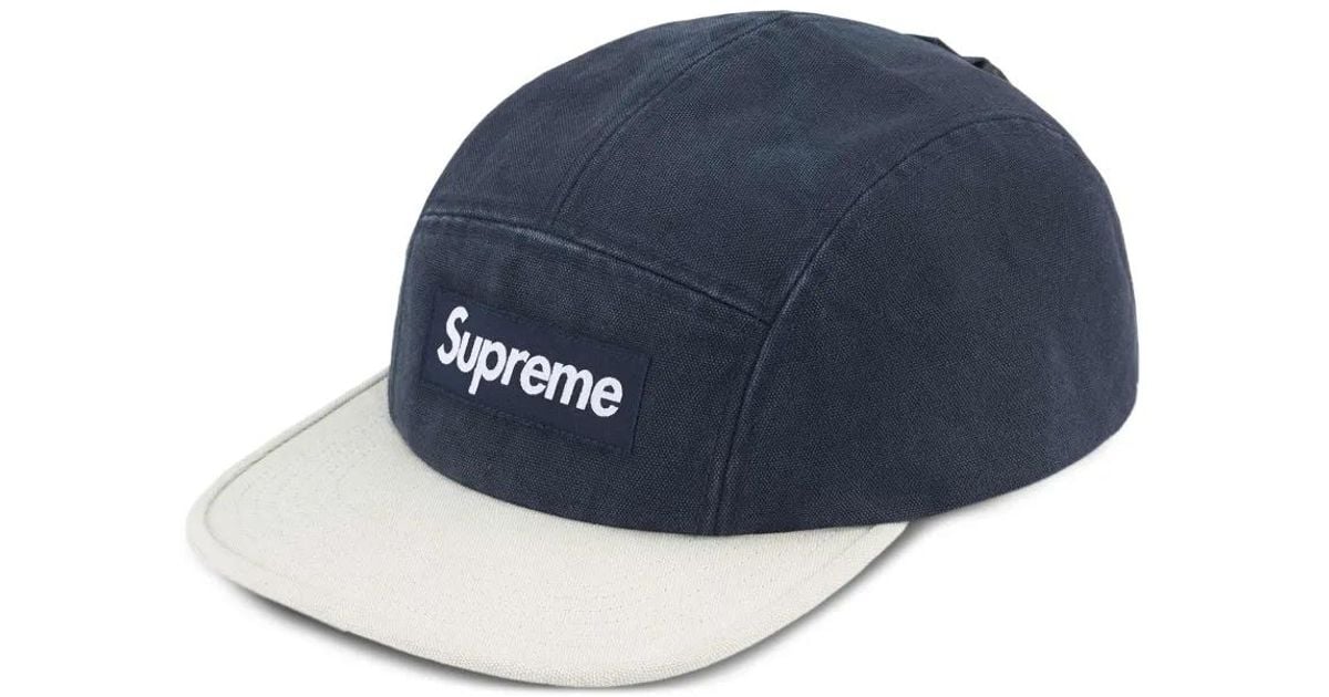 Supreme Ventile Camp Cap Hat in Blue for Men | Lyst