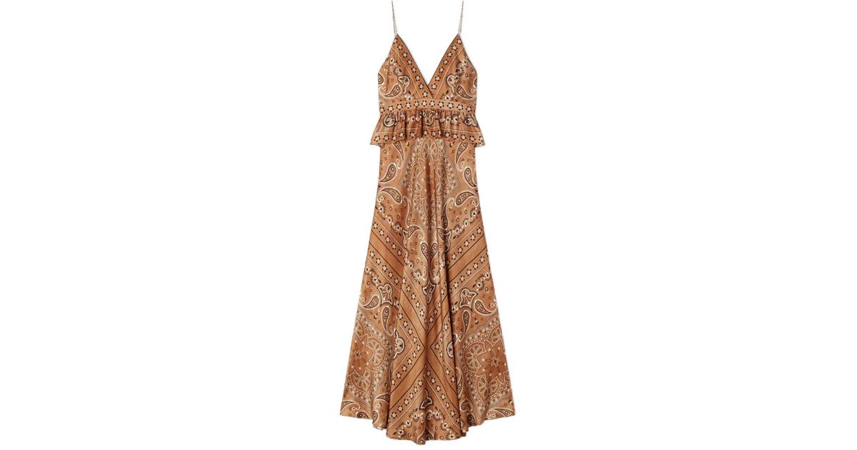 sandro brown dress Sandro Brown Leopard Print Silk Mini Dress XS Sandro