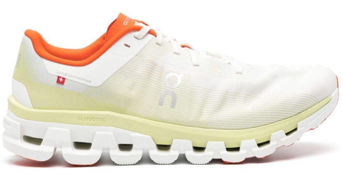 On Running Cloudflow 4 Sneakers in White for Men Lyst