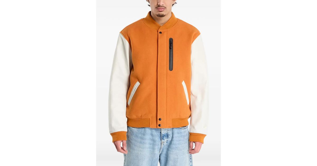 orange nike bomber jacket