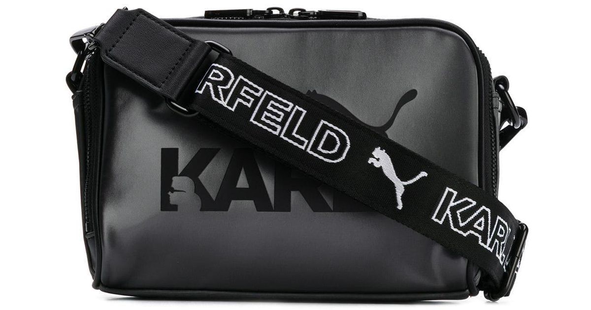 puma x karl lagerfeld small shoulder bag