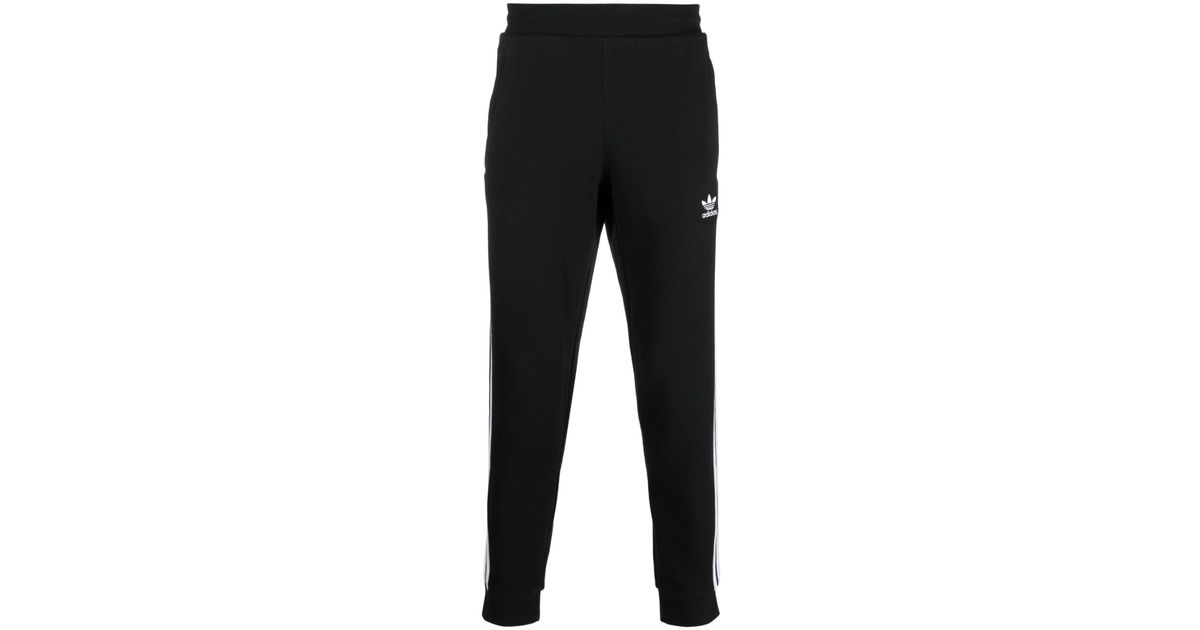 adidas Adicolor 3-stripes Track Pants in Black for Men | Lyst