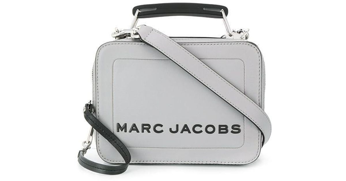 Marc jacobs box bag grey best sale