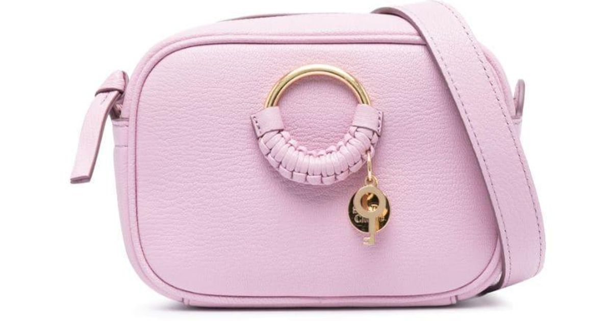 See By Chloé Hana Leather Camera Bag in Pink | Lyst