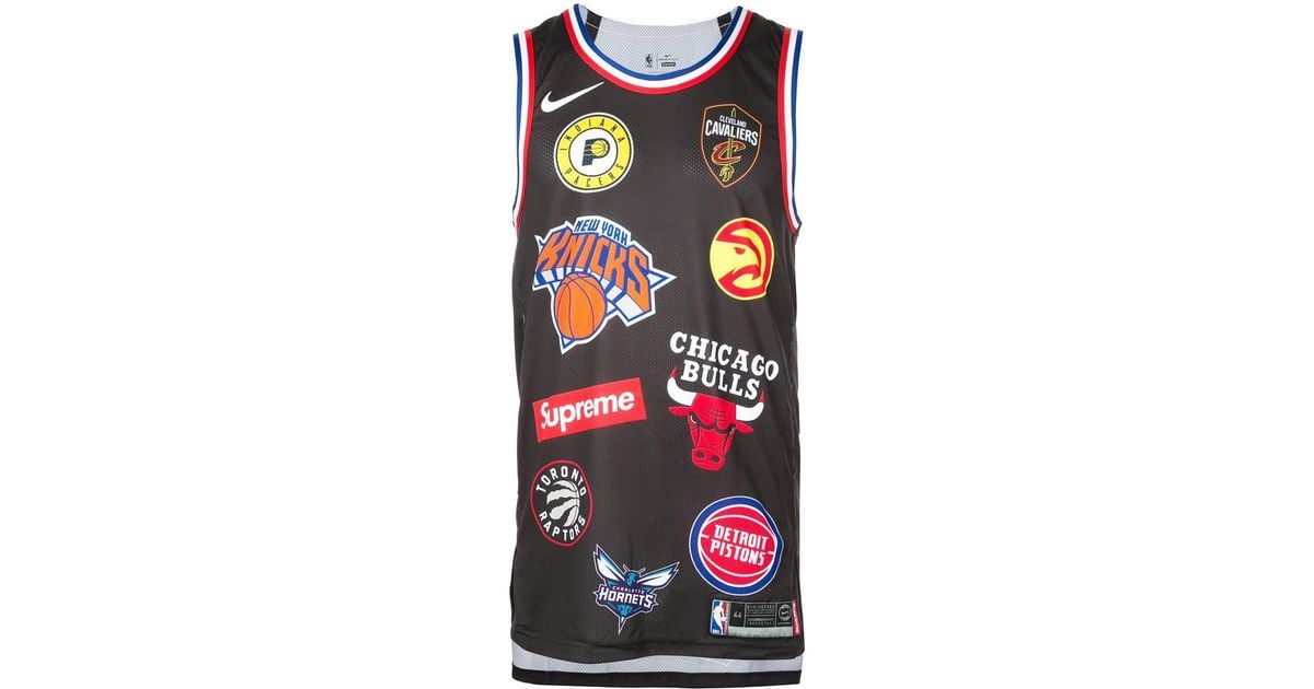 Camiseta de tirantes Nike/NBA Teams Basketball Supreme de hombre de color  Negro | Lyst