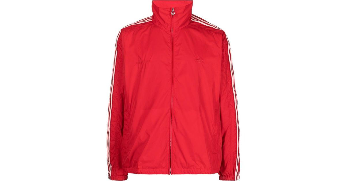 adidas Synthetic X Wales Bonner Track Jacket in Red for Men | Lyst UK