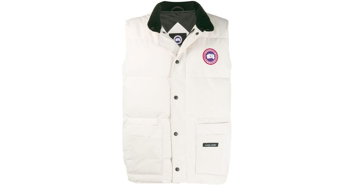 White canada goose body clearance warmer