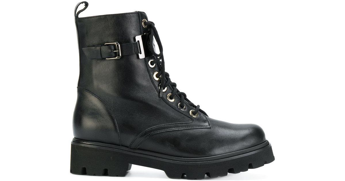 baldinini combat boots