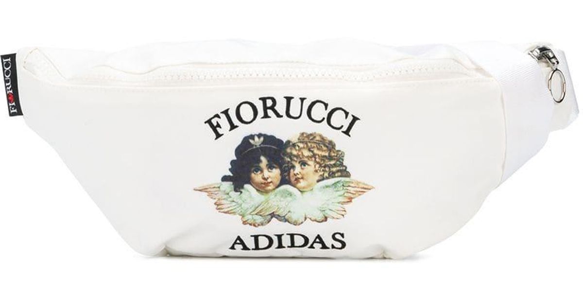 Fiorucci Cotton X Adidas Belt Bag in White | Lyst