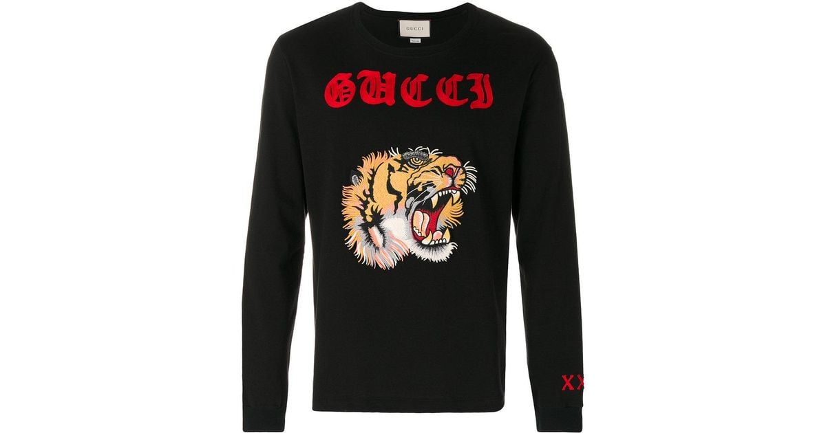 tiger sweatshirt gucci