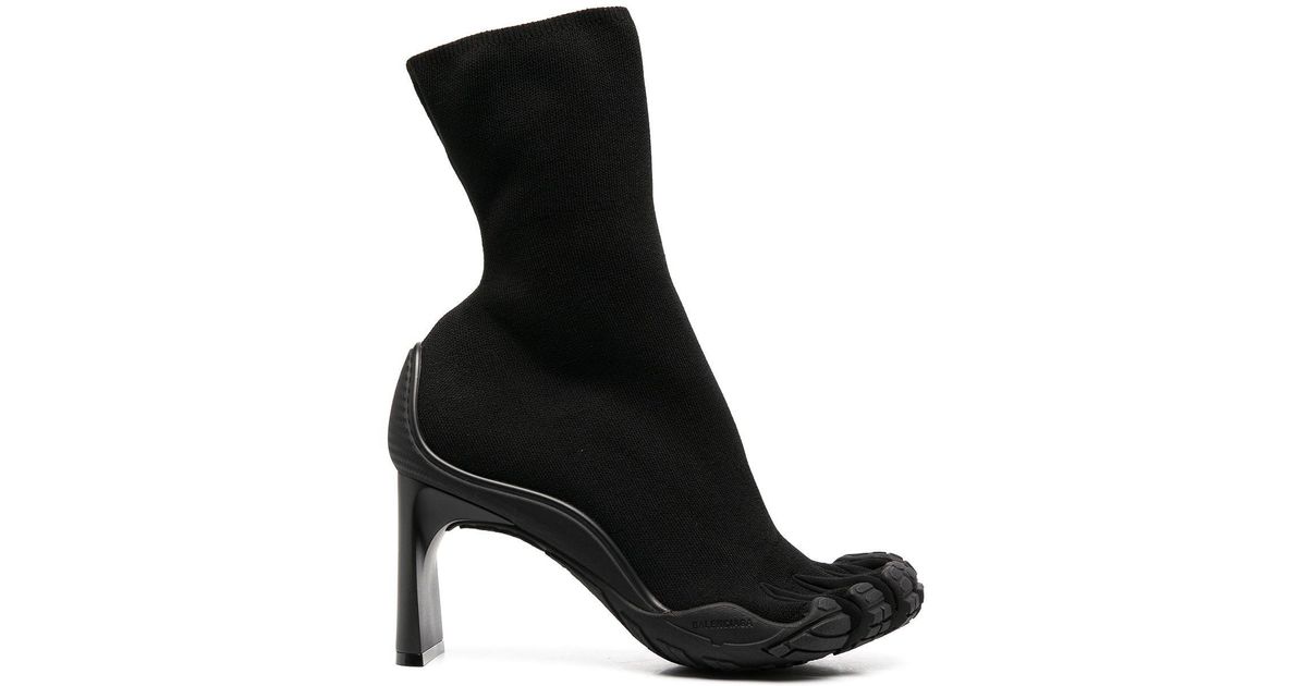 balenciaga split toe heels