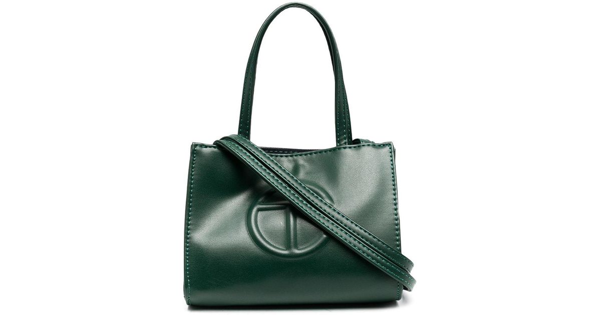 Telfar Small Shopping Bag in Green | Lyst