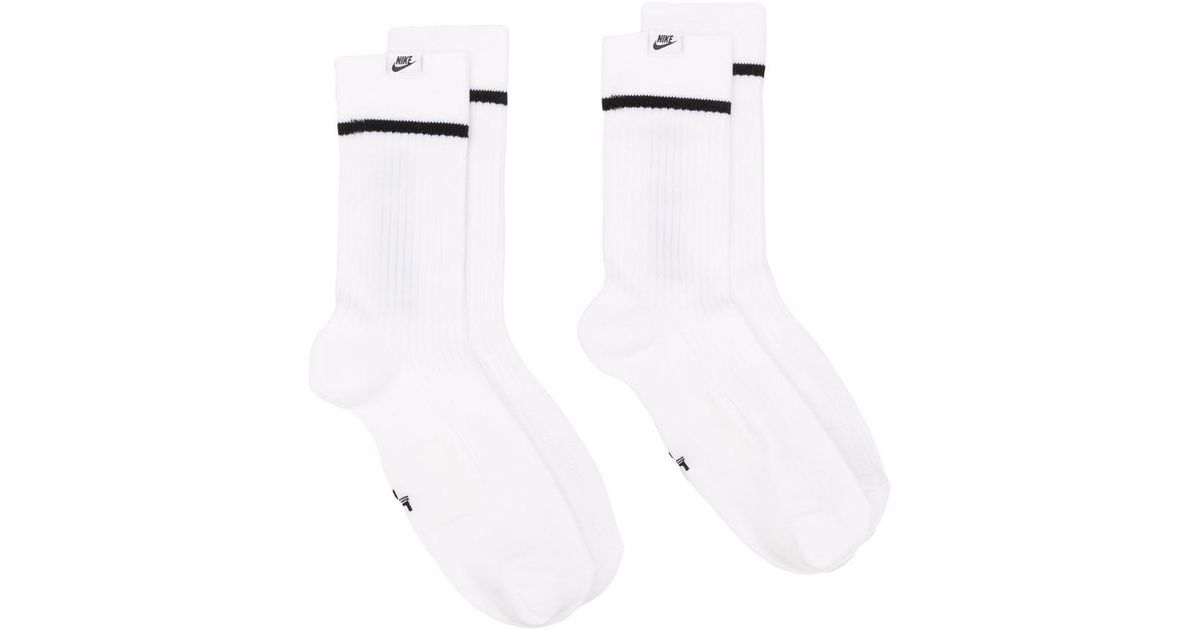 Nike Air Force 1 Socks in White for Men | Lyst