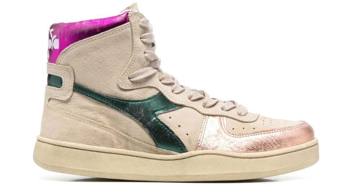 diadora high top sneakers