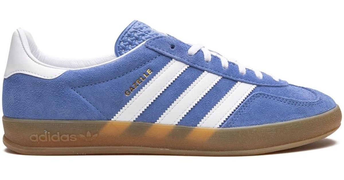 adidas Gazelle Indoor Sneakers in Blue | Lyst