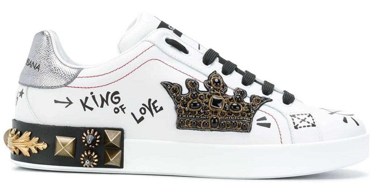 d&g king sneakers