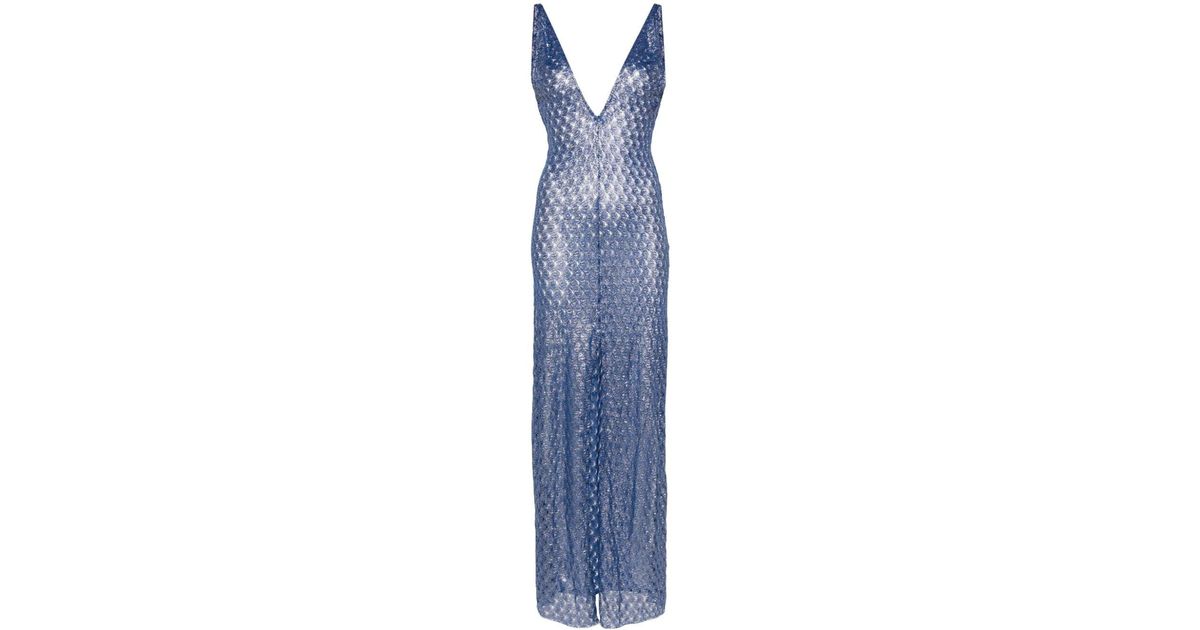 MISSONI★素敵！Tiered printed crochet-knit maxi dress MISSONI Tiered printed crochet-knit maxi dress | THE OUTNET