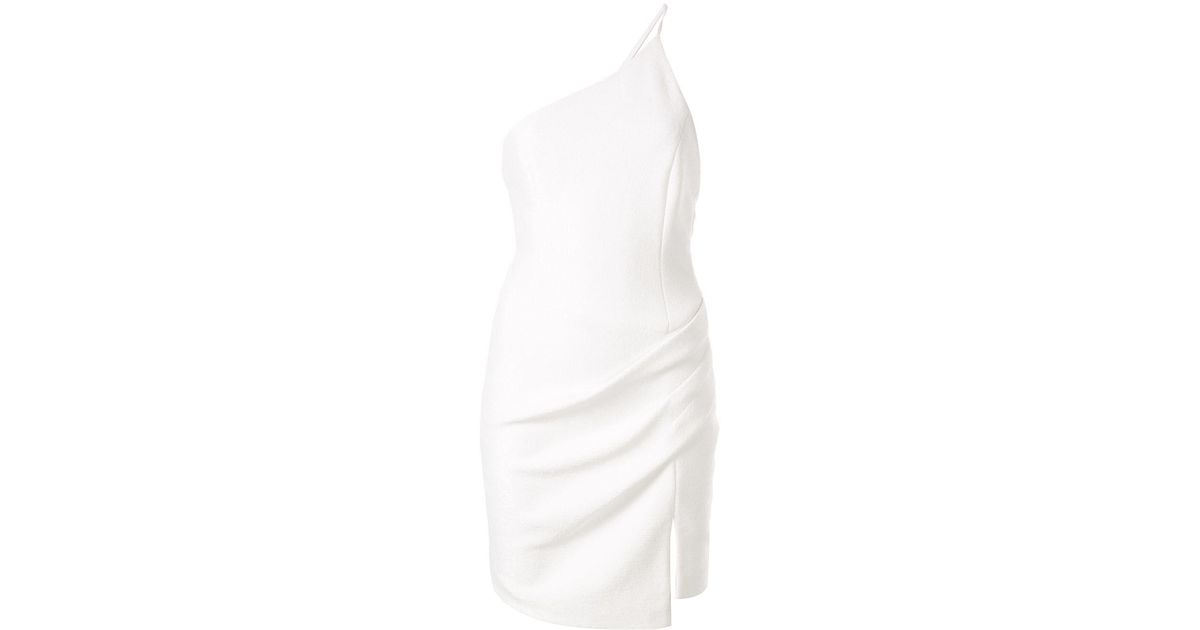 manning cartell rebel white mini dress