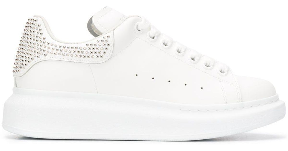 alexander mcqueen studs sneakers