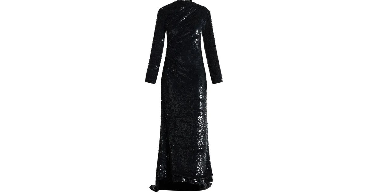 Adeline Sequin Open Back Mini Dress
