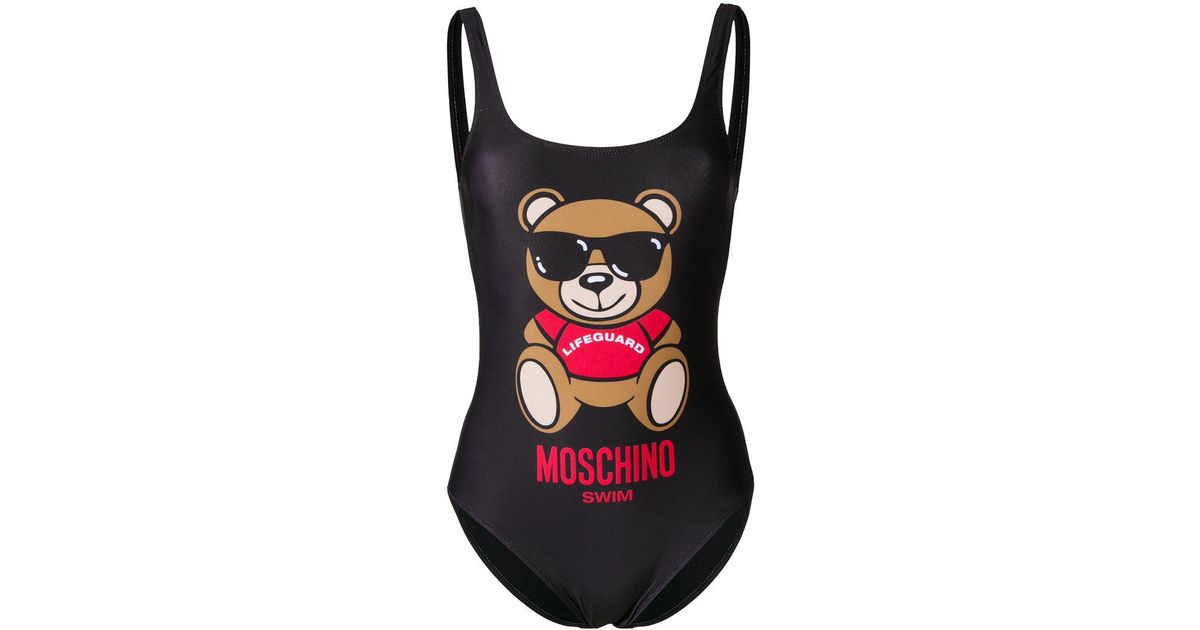 moschino teddy bear swimsuit