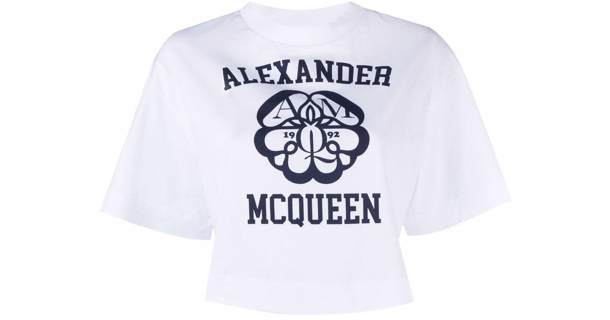 Alexander McQueen Cotton T-shirts And Polos - Save 48% | Lyst