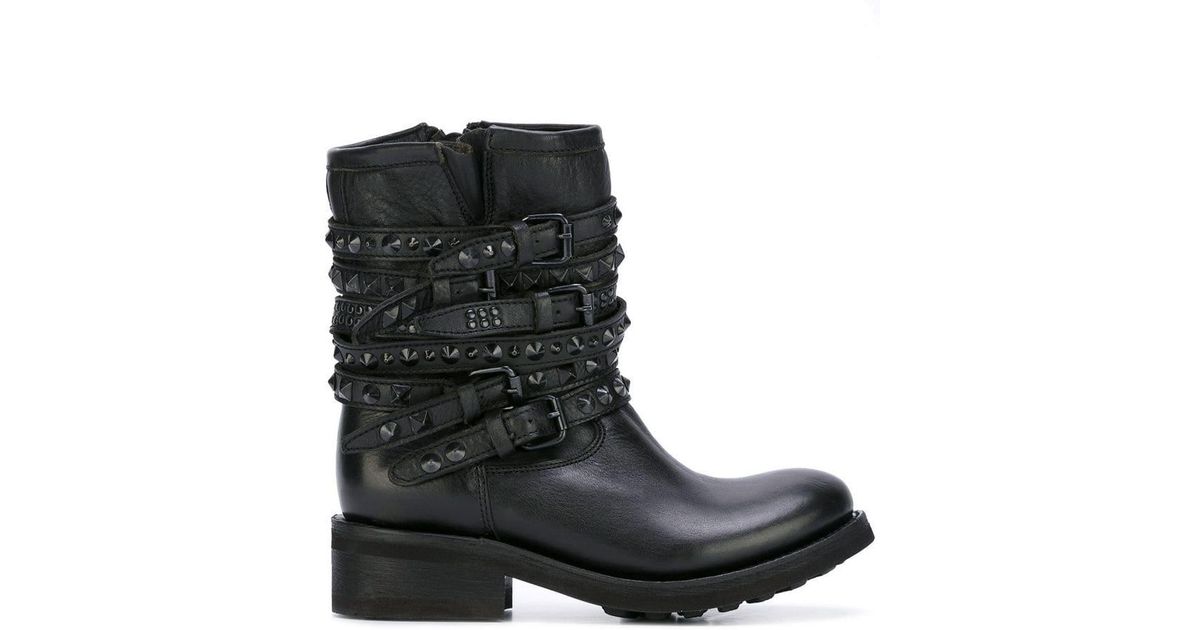 ash tempt biker boots