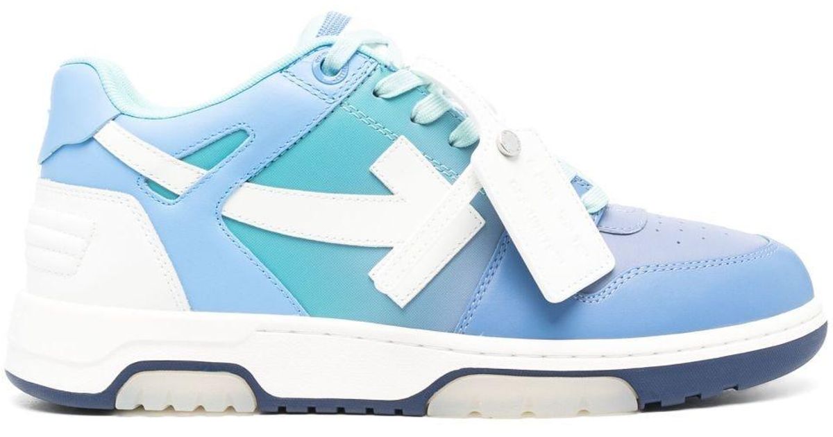 Off-White c/o Virgil Abloh Out of Office Lea Sneakers in Blau für ...