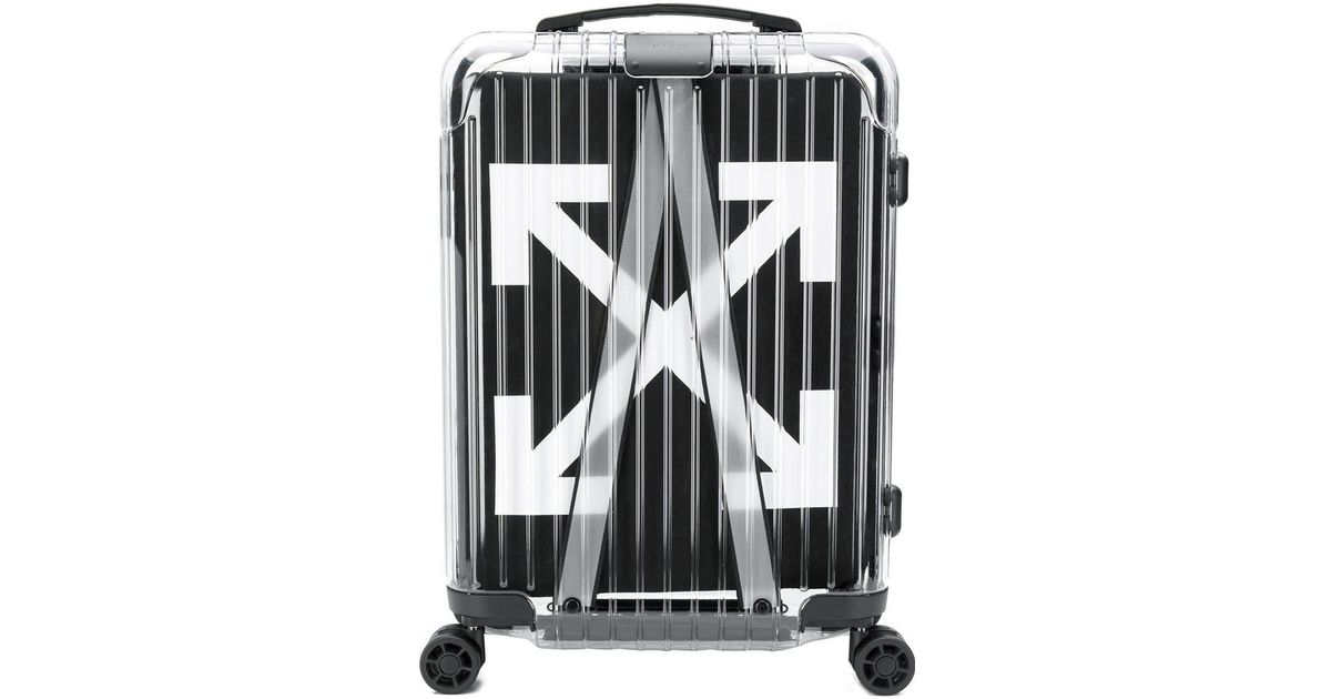 Maleta transparente con ruedas Off-White c/o Virgil Abloh de hombre de  color Blanco | Lyst