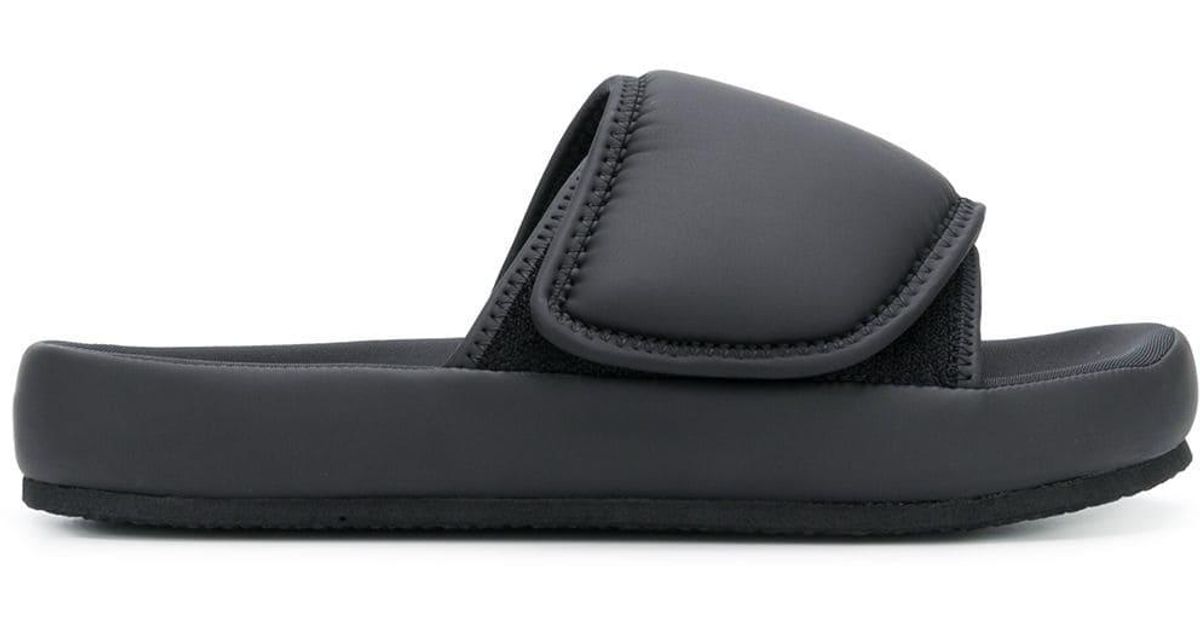 Yeezy Neoprene Bulky Sandals in Black for Men - Lyst