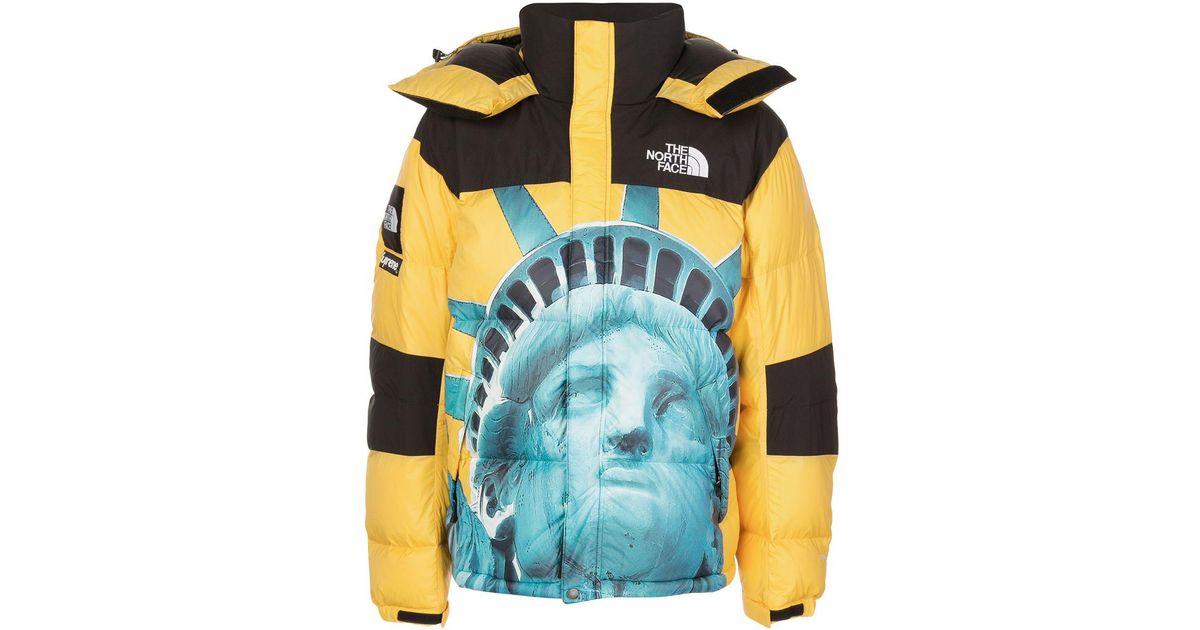 Supreme X The North Face Baltoro Jacket in Yellow for Men | Lyst