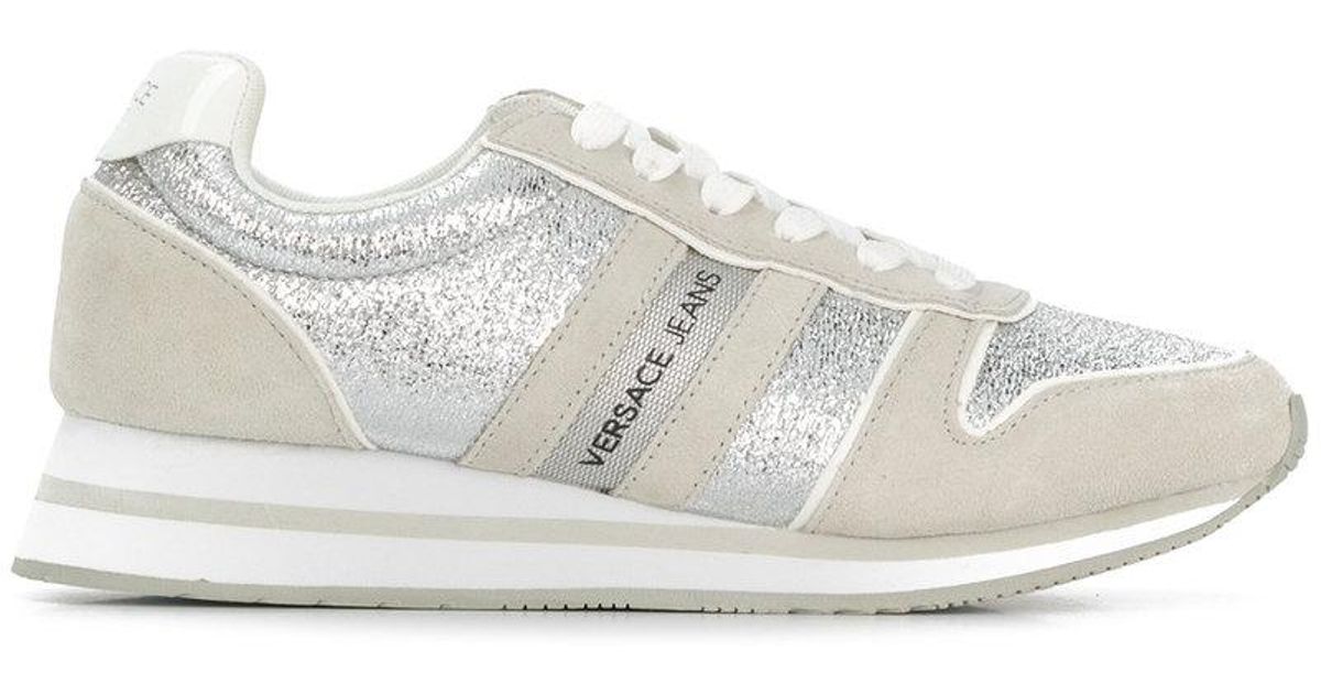 versace glitter sneakers