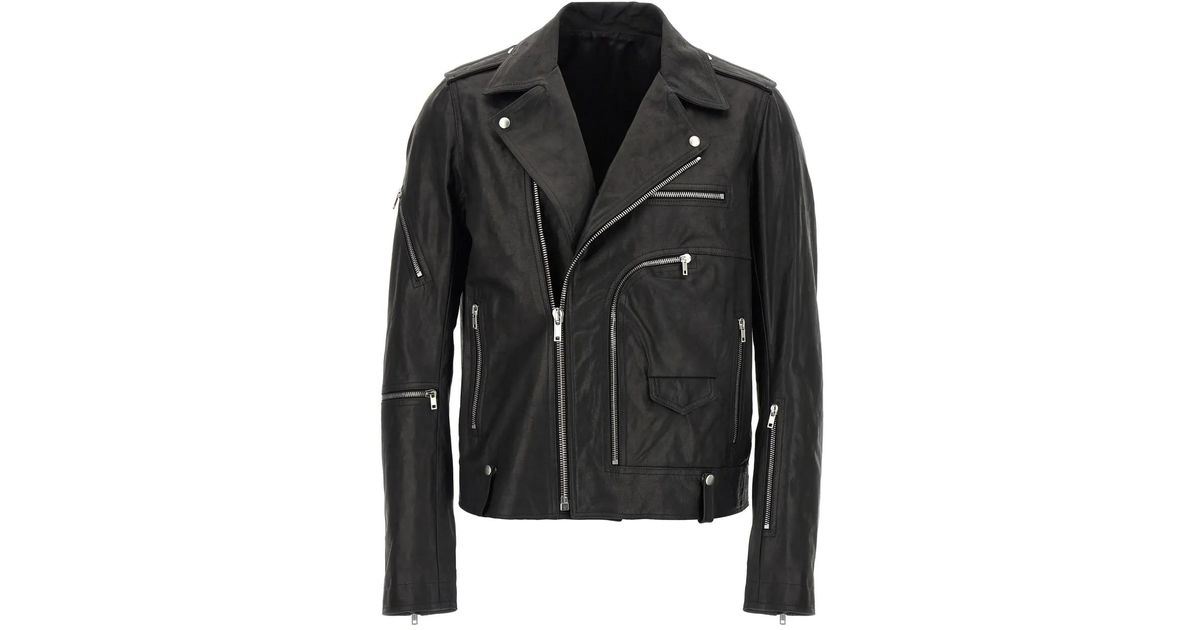 Rick Owens 'Bauhaus Stooges' Jacket in Black for Men | Lyst UK