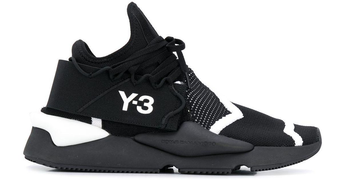 Y-3 Synthetik Gestrickte 'Kaiwa' Sneakers in Schwarz für Herren - Sparen  Sie 53% - Lyst
