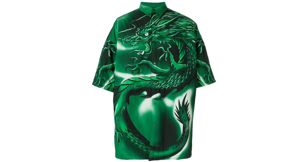 chemise balenciaga homme dragon