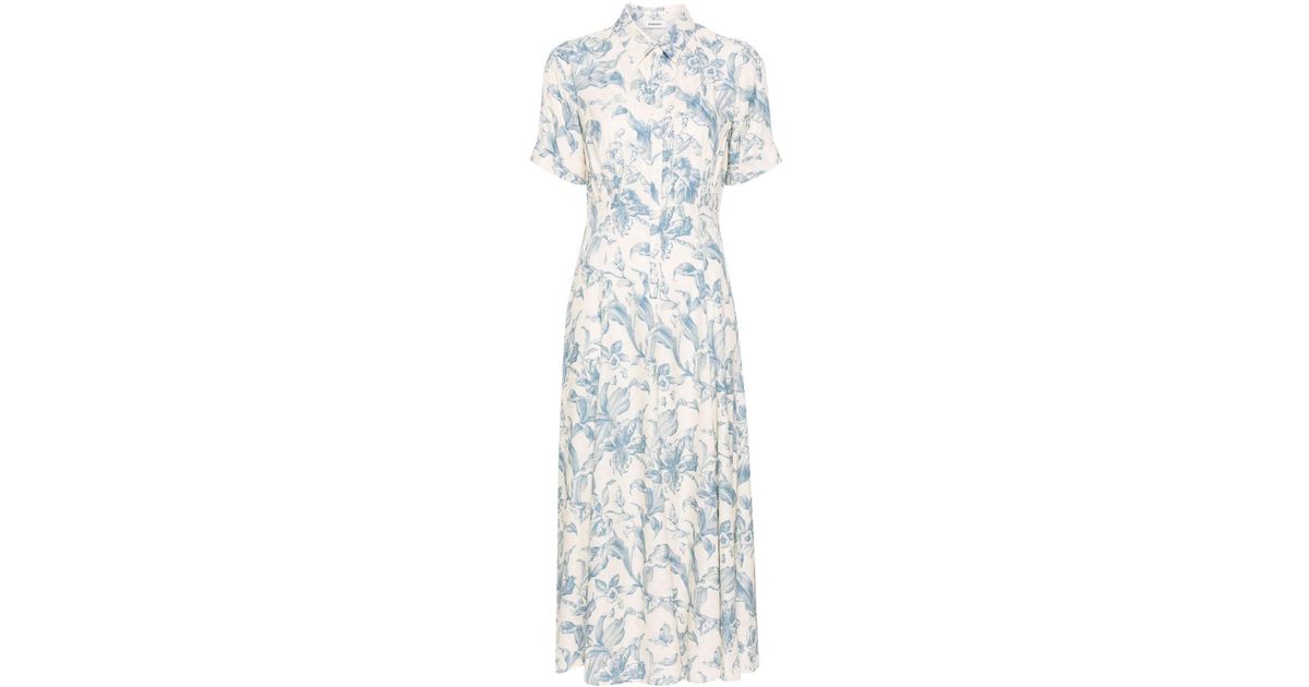 knee length dresses for ladies Julietta Denim Collar Knit Maxi Dress Navy Blue