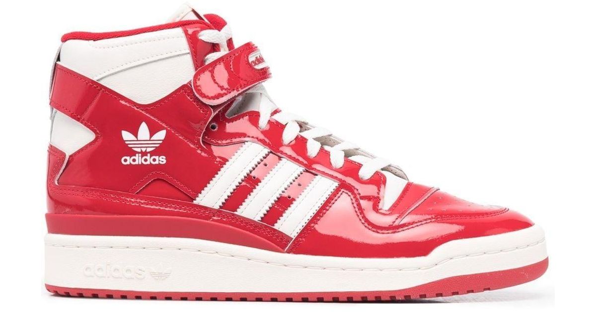 adidas Forum 84 Hightop Sneakers in Red for Men Lyst
