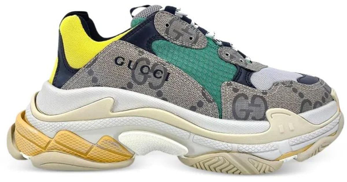 Gucci / Balenciaga Collaboration Triple S Men’s Sneaker Gucci x Balenciaga The Hacker Project Triple S Sneakers main image 2