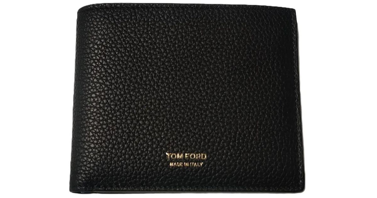 Wallet Ford Tom Ford Leather Wallet in Black for Men | Lyst